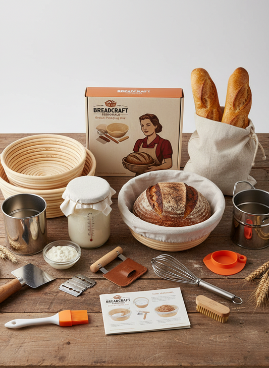 Bread Craft Complete Bread Proofing Basket Set